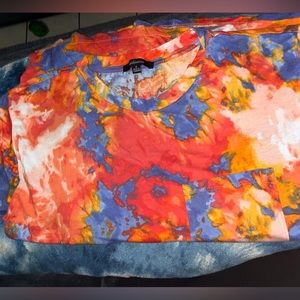 Tie-dye shirt in a size small